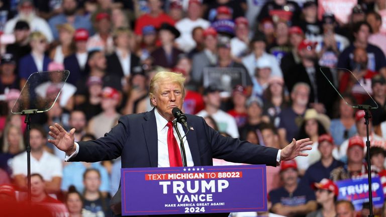 Trump mocks Biden's golf skills, offers $1 million challenge